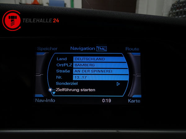 Audi A4 B8 8K A5 8T Bildschirm Navigation Farbdisplay MMI Bordmonitor 8T0919603C