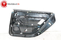 Audi A6 C6 4F Türverkleidung hinten links Leder schwarz Soul 4F0867305K