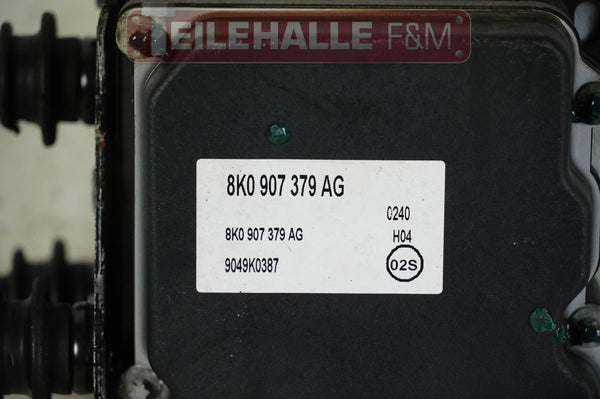 Audi A4 B8 8K Hydraulikblock ABS ESP Steuergerät 8K0907379AG 8K0614517CH