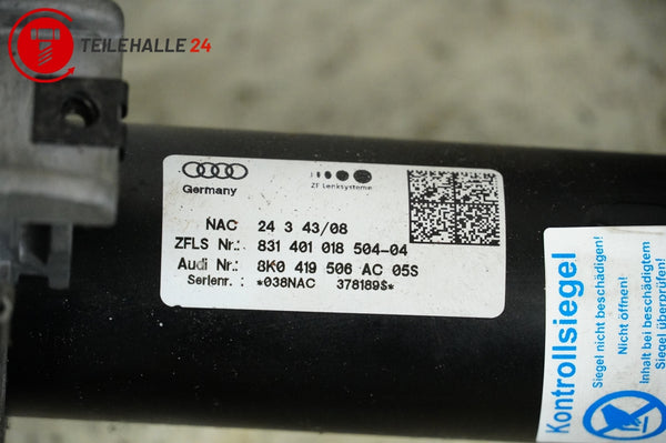 Audi A4 B8 8K 2.7TDI Schlosssatz Motorsteuergerät Zündung 8K1907401H 8K0419506AC