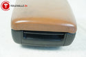 Audi A6 4F C6 Mittelarmlehne Leder Volterra braun Amaretto Ablagefach Telefon