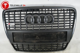 Audi A6 4F C6 S-Line Kühlergrill Single Frame schwarz Chrom Front 4F0853651L