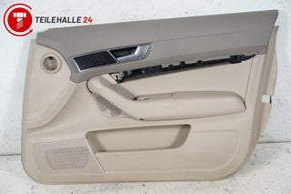 Audi A6 C6 4F Türverkleidung vorne rechts Leder kardamombeige 4F1867106C 867106A